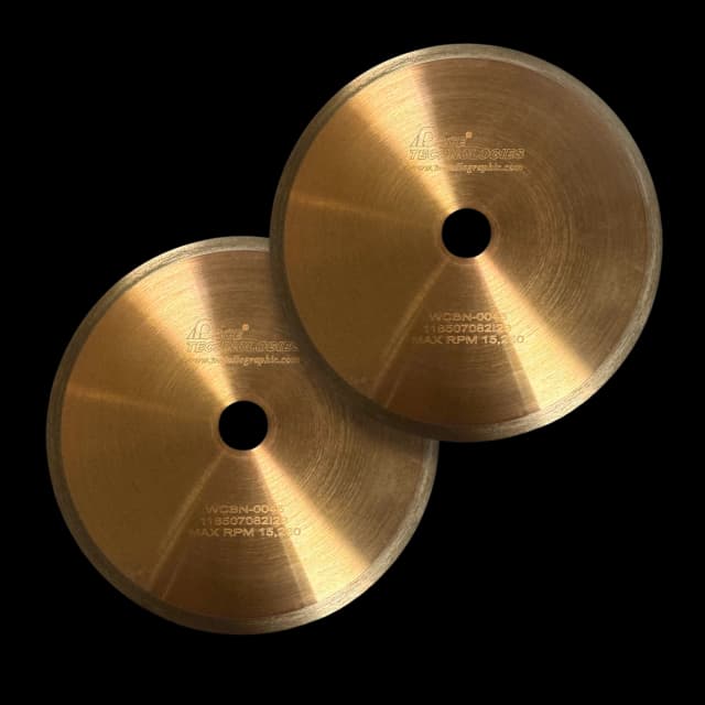 Diamond and CBN blades for precision wafering