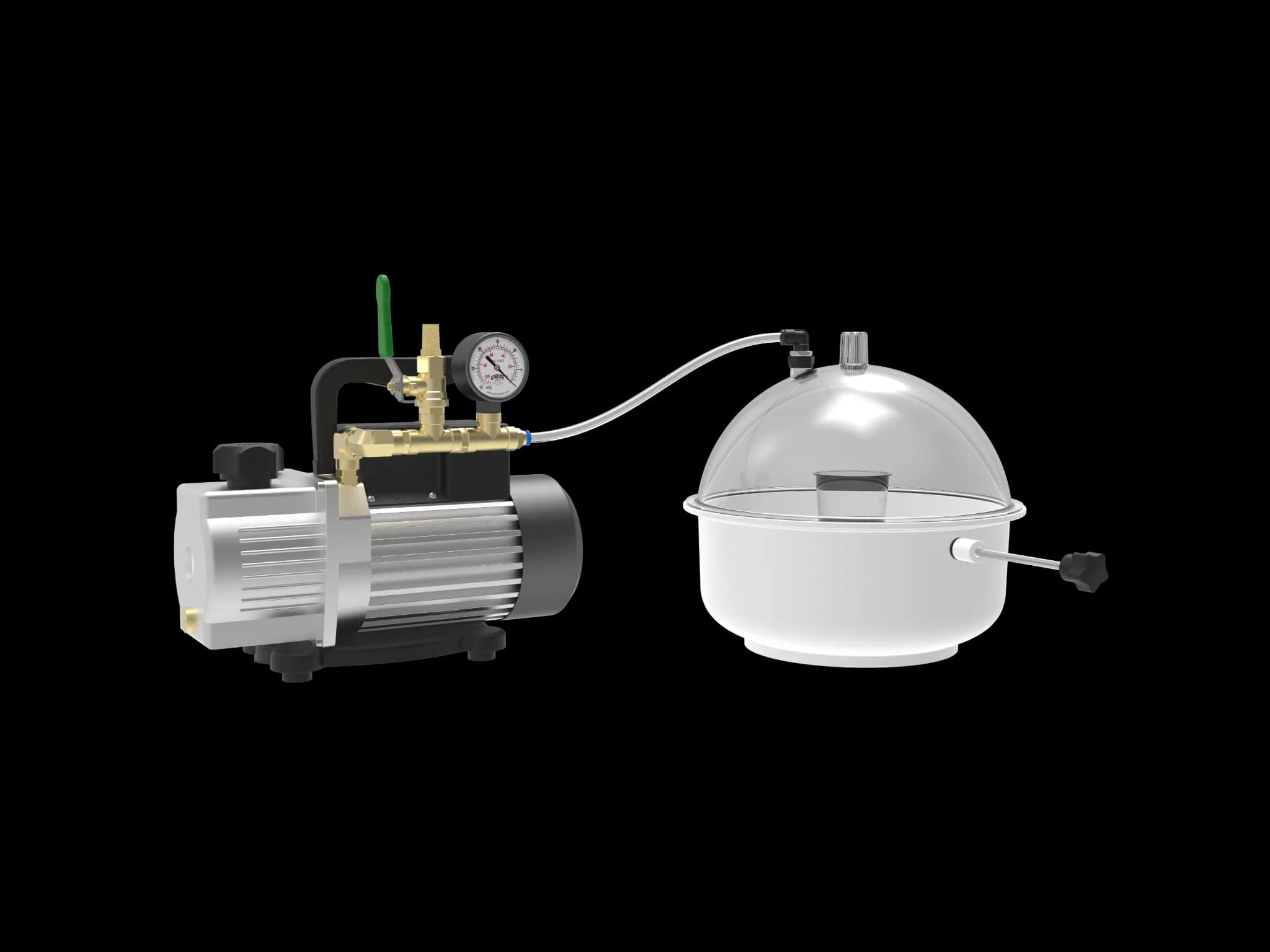Vacuum mounting system for porous medical device samples