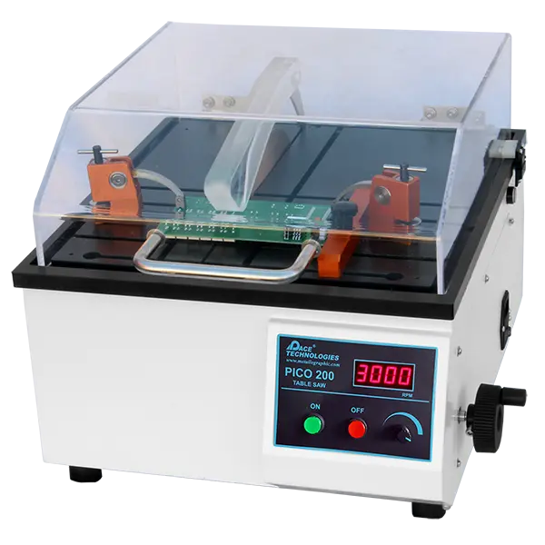 Table feed precision wafering saw